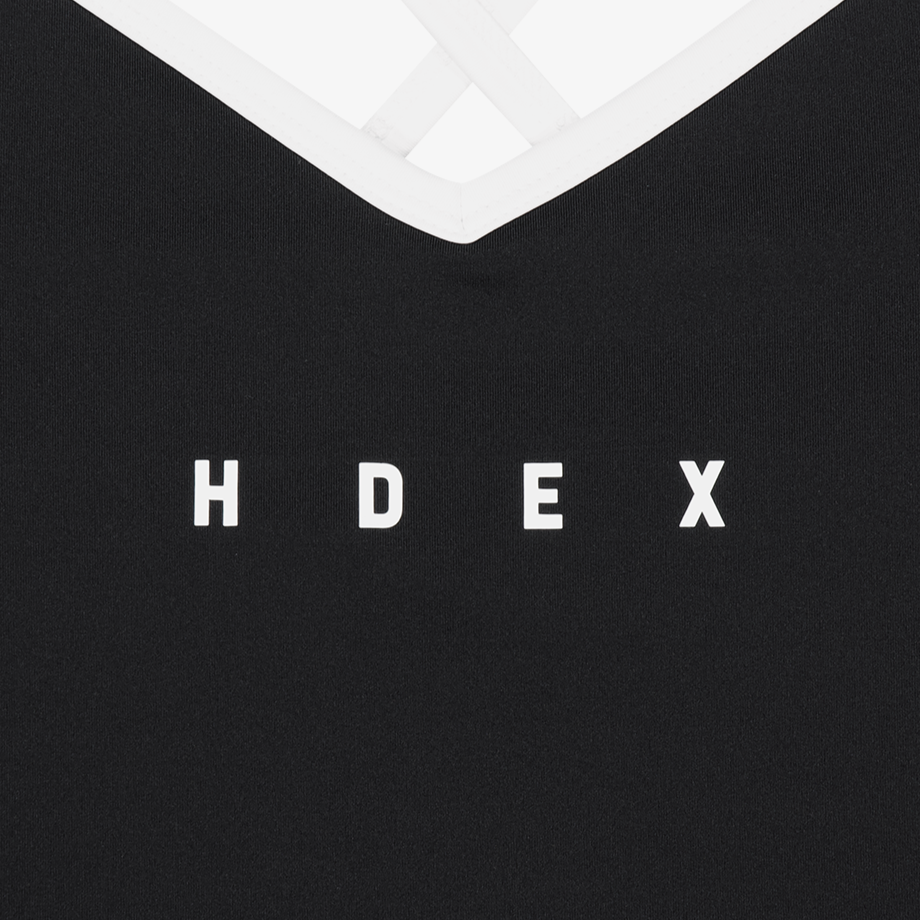 【新品早鳥優惠】Light Support Daily 美背交叉撞色運動背心 黑色