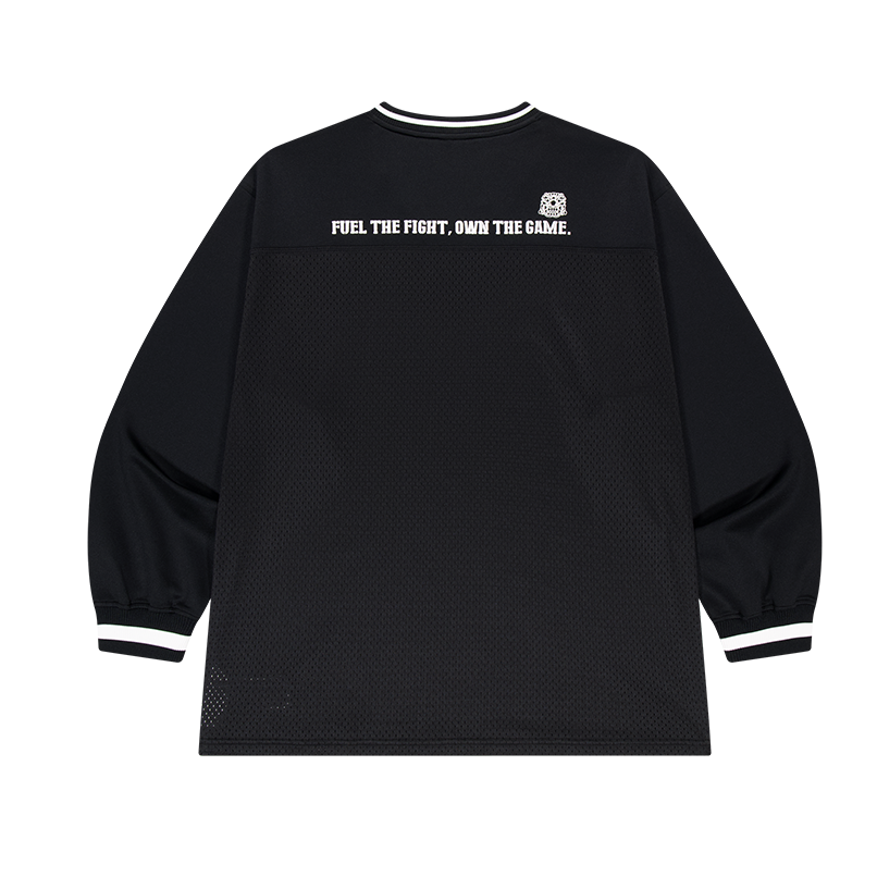 《體能之巔：亞洲大挑戰》Gint Fit 網眼透氣運動長袖 黑色