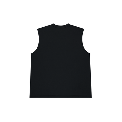 【新品預購】Main Small Logo Overfit 圓領運動背心 黑色