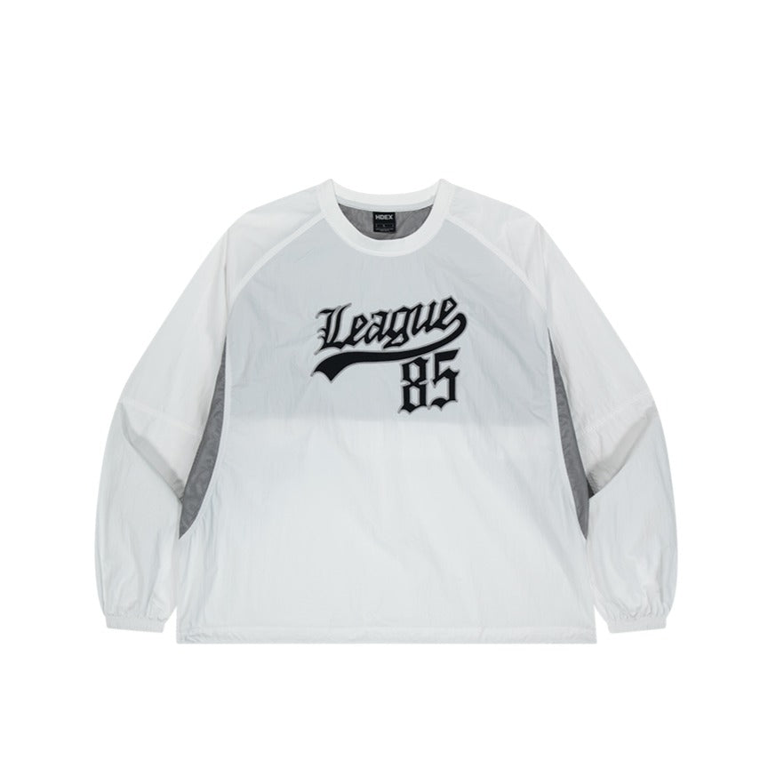 【新品預購】LEAGUE 85 運動長袖上衣 白色