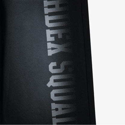 【新品早鳥優惠】Squad 刷色寬版運動長褲 黑色