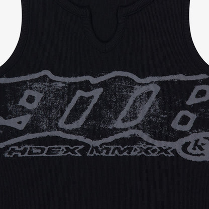 【新品早鳥優惠】Clear 916 羅紋短版背心 黑色