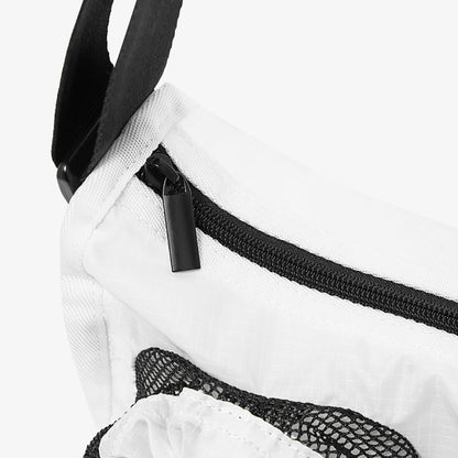 Nylon Rib Pocket 2WAY運動背包 白色