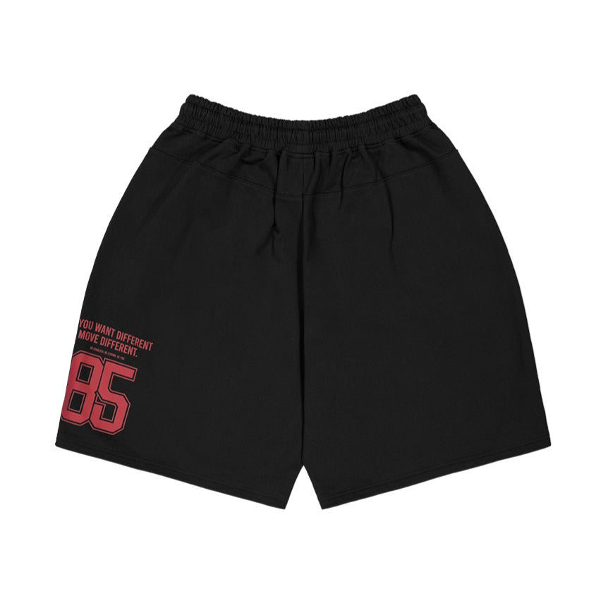 【新品預購】NAMED COMFORTABLE 棉質運動短褲 黑色