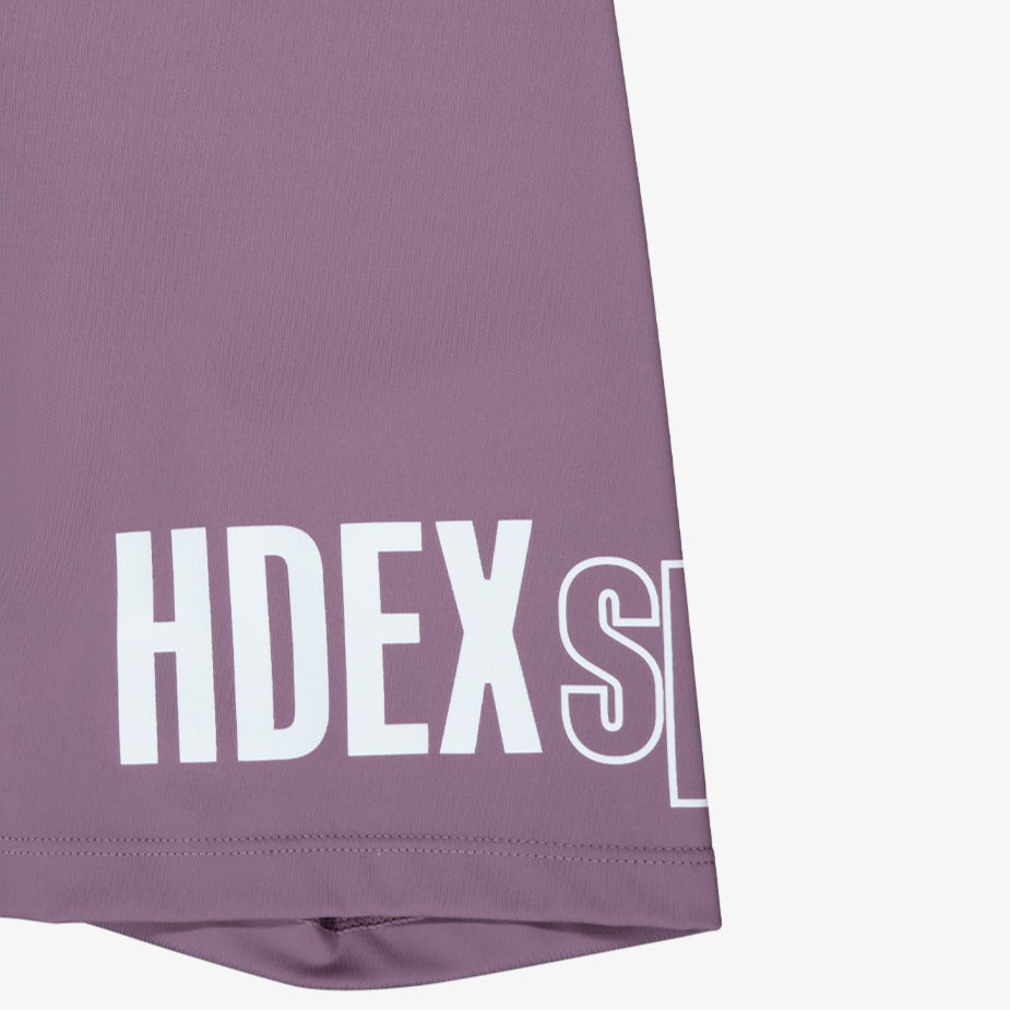 HDEX EXPERT 4分 單車短褲 蓮藕紫