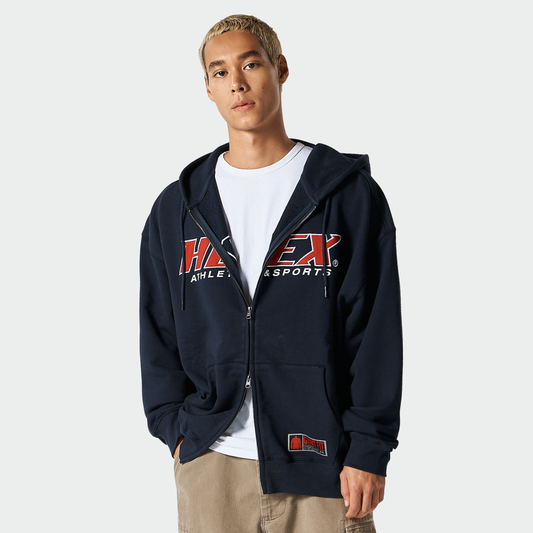 【早鳥優惠】Origin Gint Fit 休閒運動連帽外套 深藍色