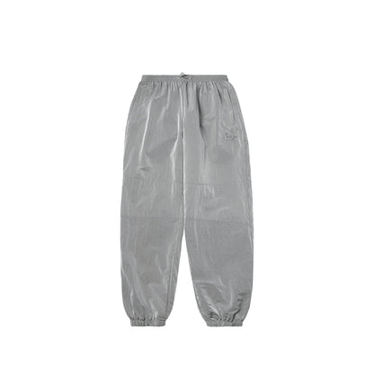 Metal Nylon Dividing Track Pants 尼龍運動長褲 暖灰色