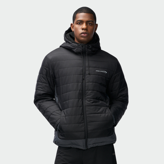 【新品早鳥優惠】Assist Light Puffer 輕暖科技外套 黑色(男女同款)