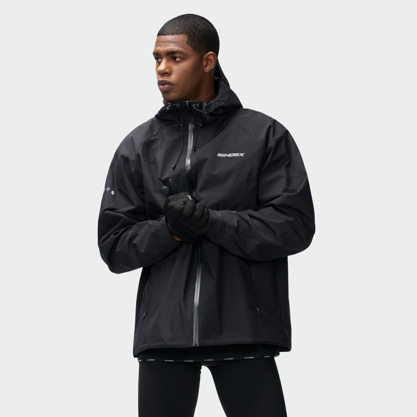 【新品早鳥優惠】Assist Steady Strom Shell 防風雨連帽外套 黑色