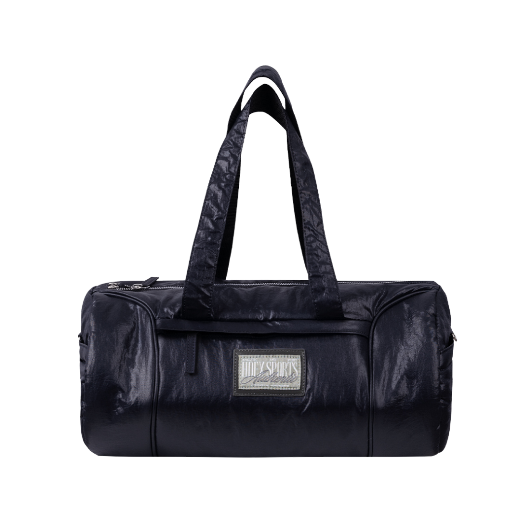 Glossy Nylon Duffle 亮面兩用手提肩背包 深藍色