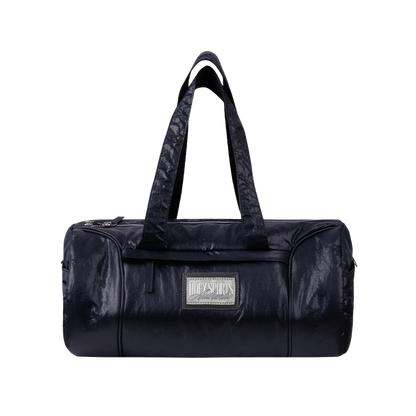 Glossy Nylon Duffle 亮面兩用手提肩背包 深藍色