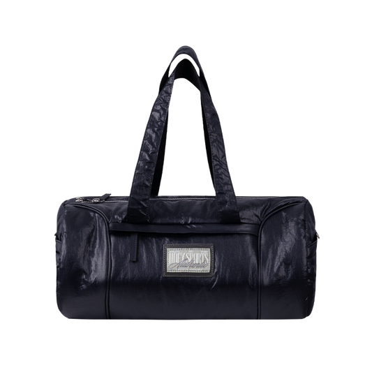 Glossy Nylon Duffle 亮面兩用手提肩背包 深藍色