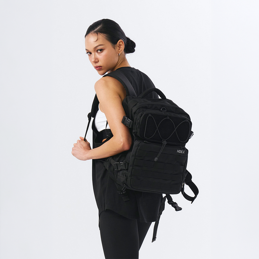 Gym Mini 多功能運動後背包 22L 黑色