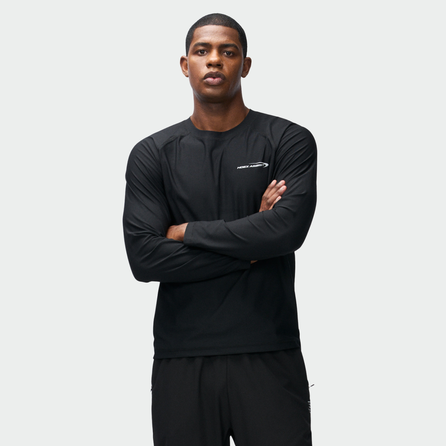 【新品早鳥優惠】Assist Active Running 運動長袖上衣 黑色