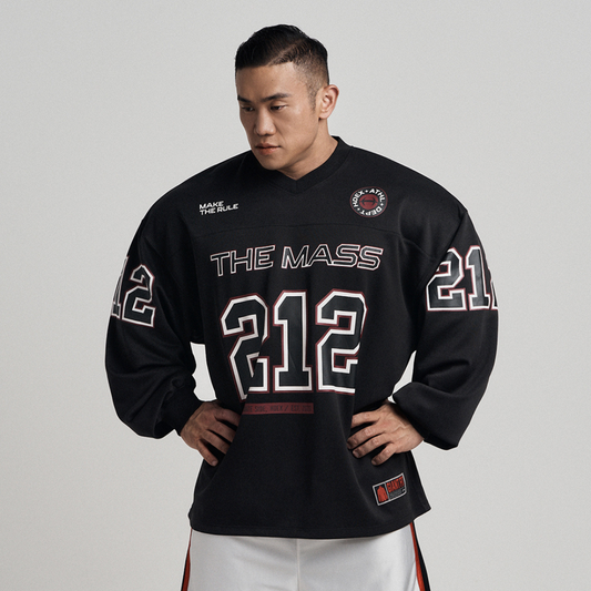 【秋冬新品預購】THE MASS 212 GIANT FIT 美式長袖上衣 黑色