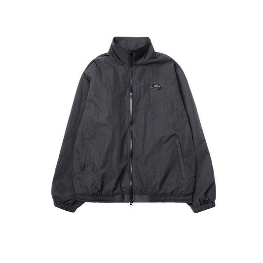 Metal Nylon Dividing Track Jacket 尼龍運動夾克  黑色