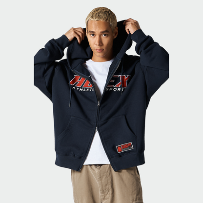 【早鳥優惠】Origin Gint Fit 休閒運動連帽外套 深藍色