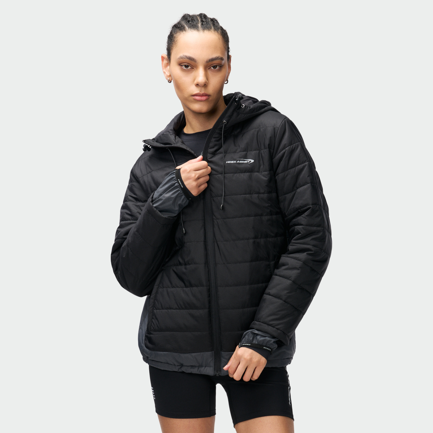 【新品早鳥優惠】Assist Light Puffer 輕暖科技外套 黑色(男女同款)