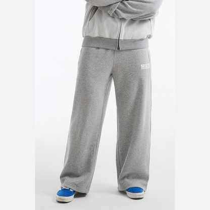 【新品早鳥優惠】Core Reverse 撞色運動長褲 麻花灰(男女同款)