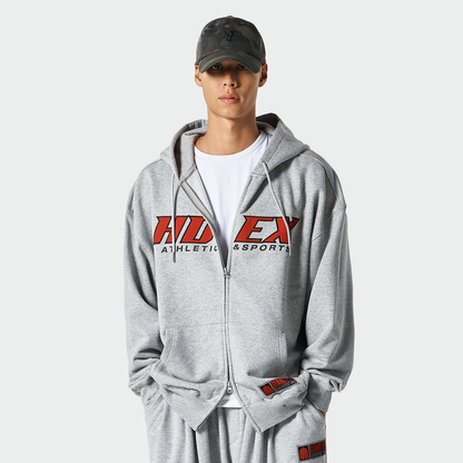 【早鳥優惠】Origin Gint Fit 休閒運動連帽外套 麻花灰