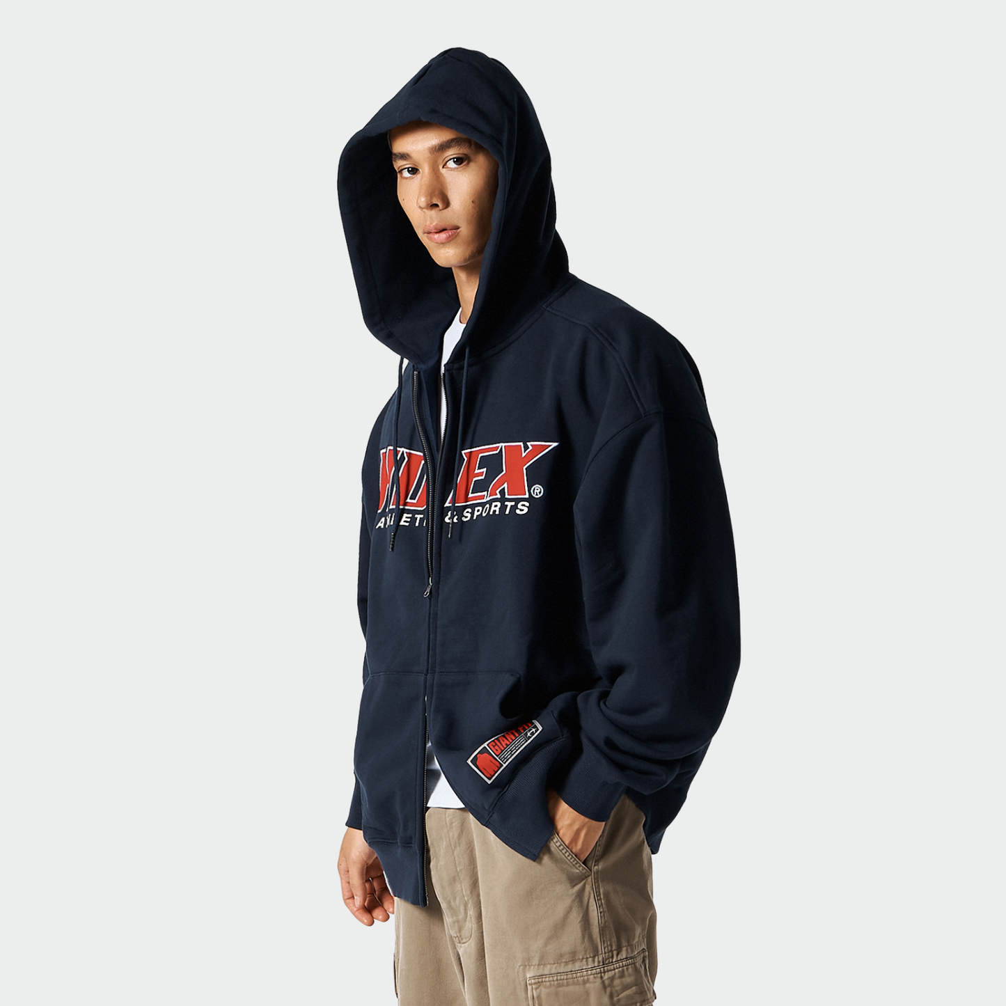 【早鳥優惠】Origin Gint Fit 休閒運動連帽外套 深藍色