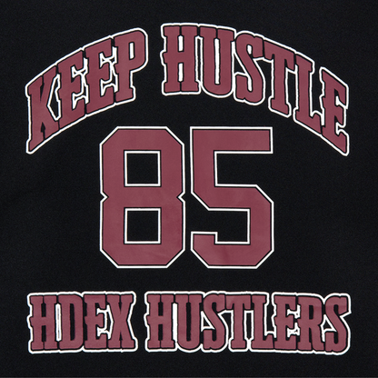 【早鳥優惠】Color Block Jersey 滾邊運動長袖上衣 黑色(男女同款)