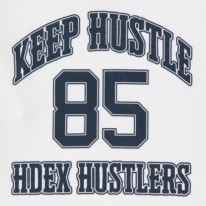 【早鳥優惠】Color Block Jersey 滾邊運動長袖上衣 白色(男女同款)