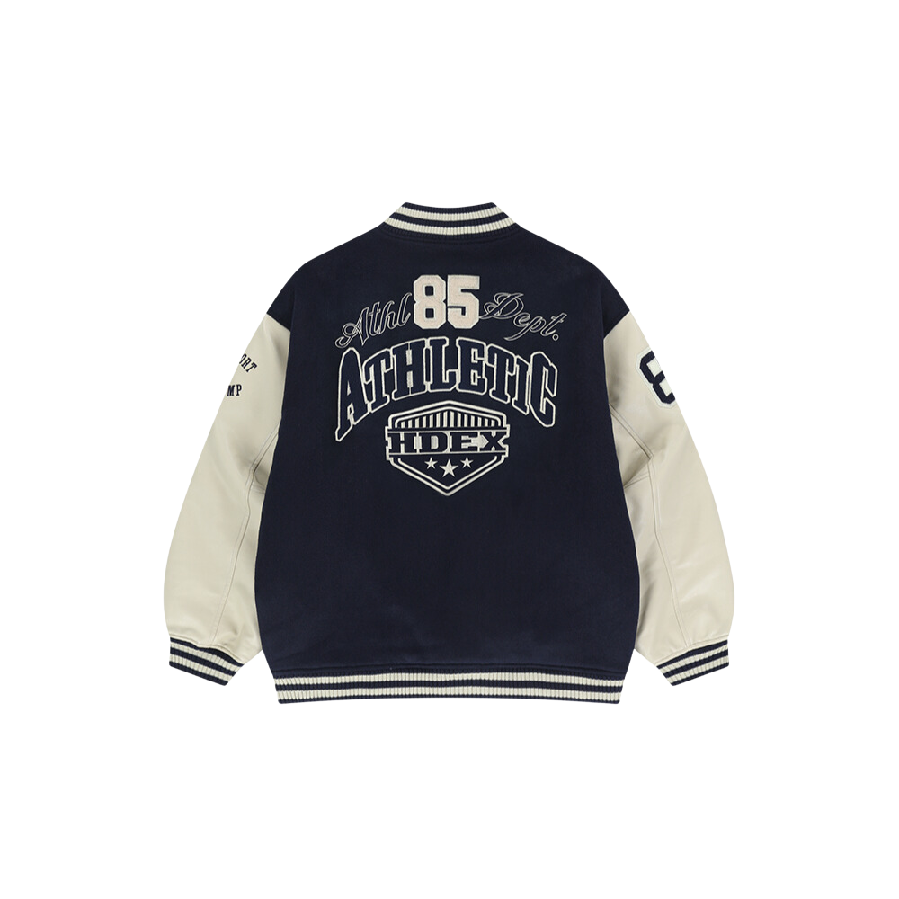 【秋冬新品預購】Always Champ Varsity 學院風棒球外套 深藍色