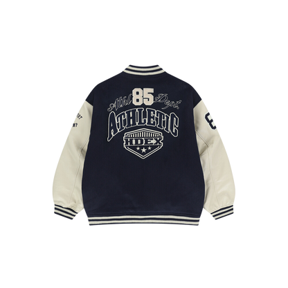 【秋冬新品預購】Always Champ Varsity 學院風棒球外套 深藍色