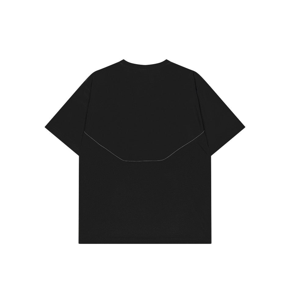 【新品早鳥優惠】EZ Stitch Kick 運動短袖上衣 黑色(男女同款)