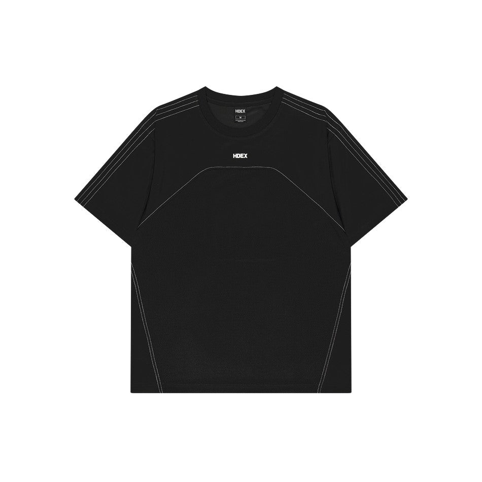 【新品早鳥優惠】EZ Stitch Kick 運動短袖上衣 黑色(男女同款)