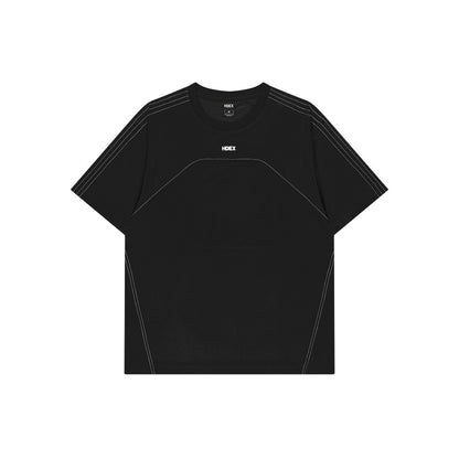 【新品早鳥優惠】EZ Stitch Kick 運動短袖上衣 黑色(男女同款)