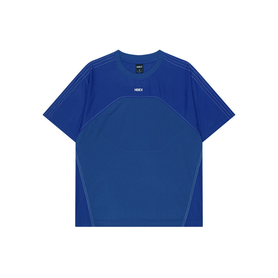 【新品早鳥優惠】EZ Stitch Kick 運動短袖上衣 鈷藍色(男女同款)