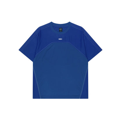 【新品早鳥優惠】EZ Stitch Kick 運動短袖上衣 鈷藍色(男女同款)