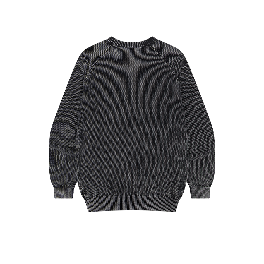 【早鳥優惠】Essential Muscle Fit 貼身針織毛衣 炭灰色