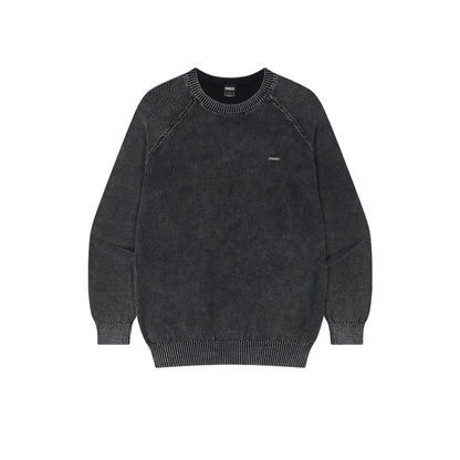 【早鳥優惠】Essential Muscle Fit 貼身針織毛衣 炭灰色