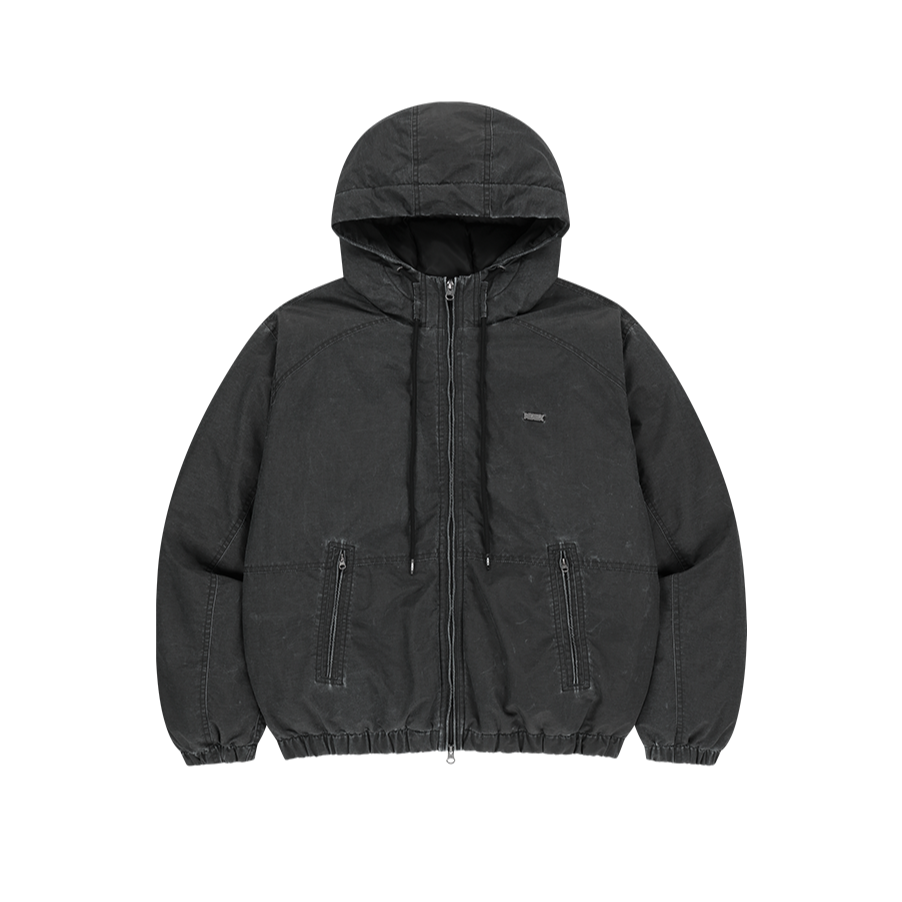 【早鳥優惠】Padded Work 美式復古風連帽外套 炭灰色