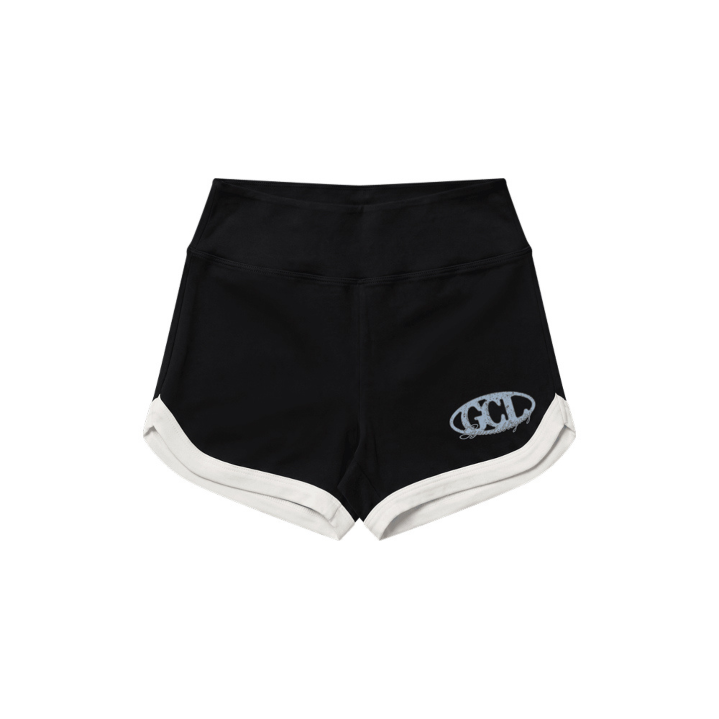 Legacy Slim Fit 滾邊合身短褲 W 黑色