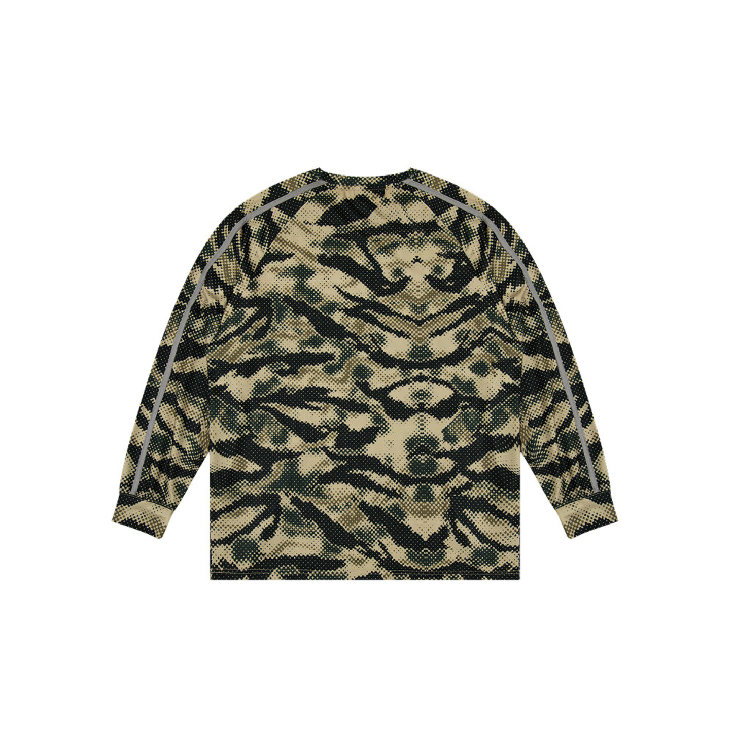 Squad Camo 透氣網眼運動長袖上衣 卡其迷彩