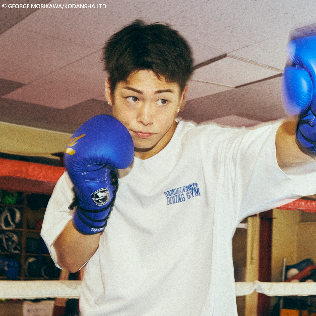 HDEX x 第一神拳 休閒短袖上衣 白色