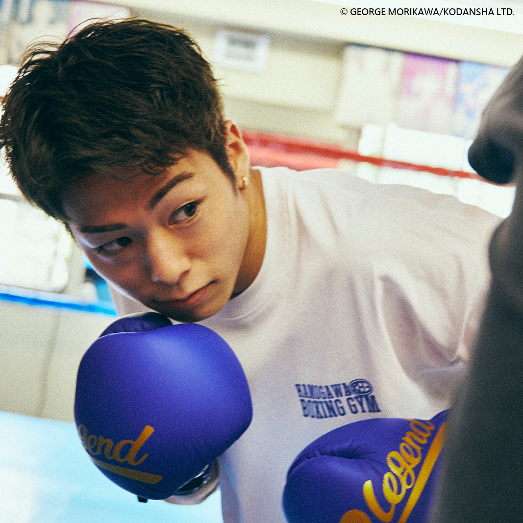 HDEX x 第一神拳 休閒短袖上衣 白色