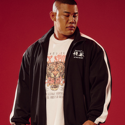 Strong Dexter Mesh 透氣網眼運動夾克 黑色