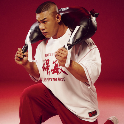 Strong Dexter Gaint Fit 透氣運動短袖上衣 白色