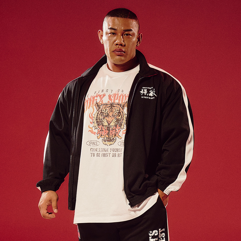 Strong Dexter Mesh 透氣網眼運動夾克 黑色