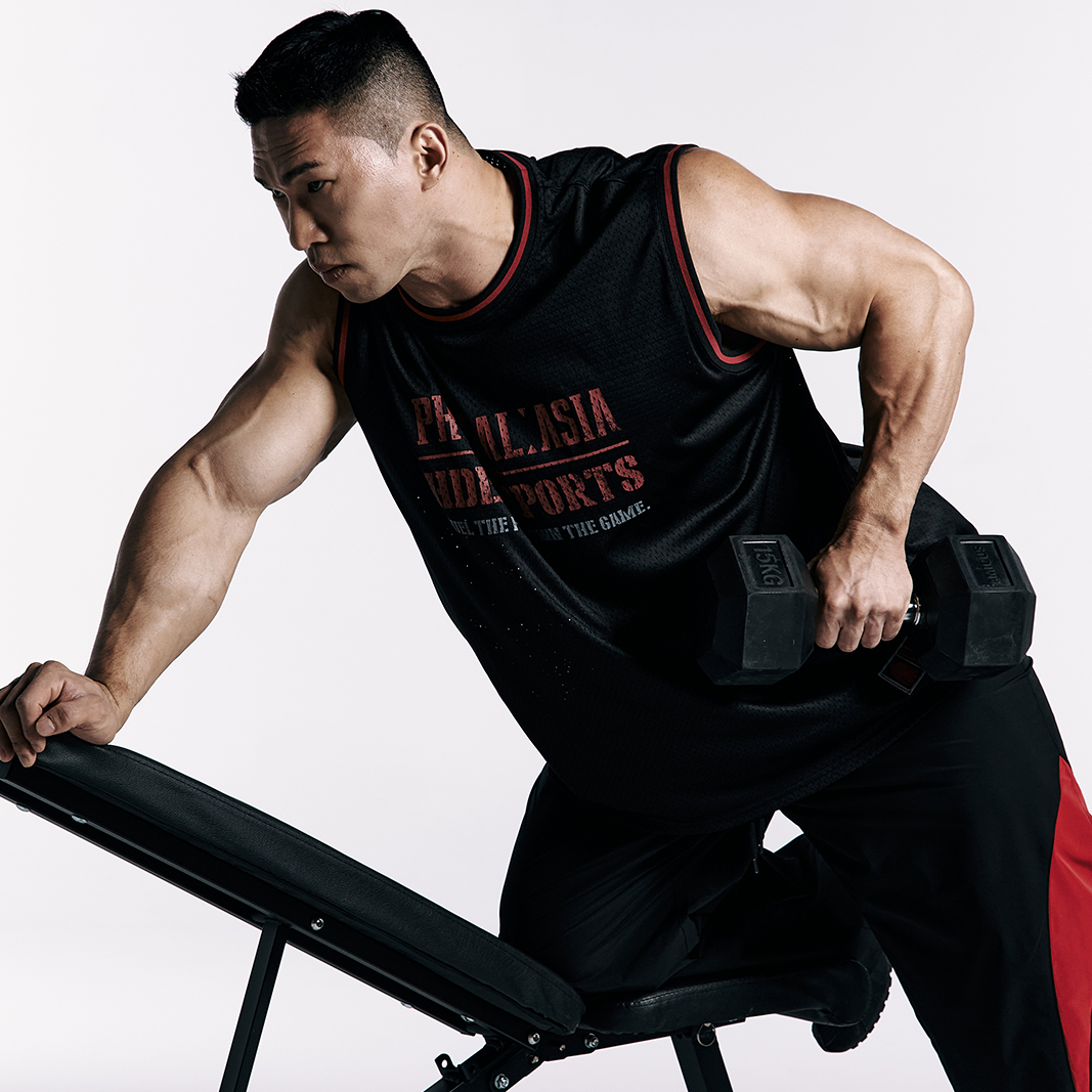 《體能之巔：亞洲大挑戰》Gint Fit 透氣運動背心 紅色