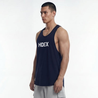 HDEX Main Logo 平衡挖背訓練背心 海軍藍