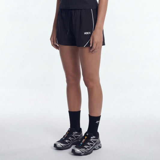 EZ Airy Piping 女版撞色滾邊機能短褲 黑色