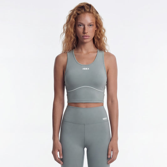 Supple Piping Daily 運動背心 迷霧灰