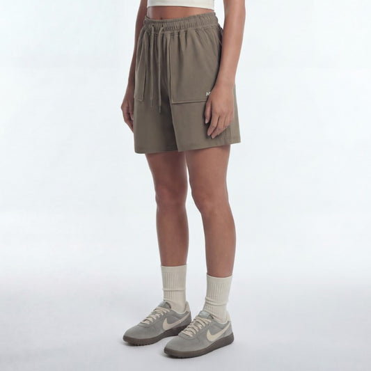 EZ Deft 機能運動短褲 灰褐色