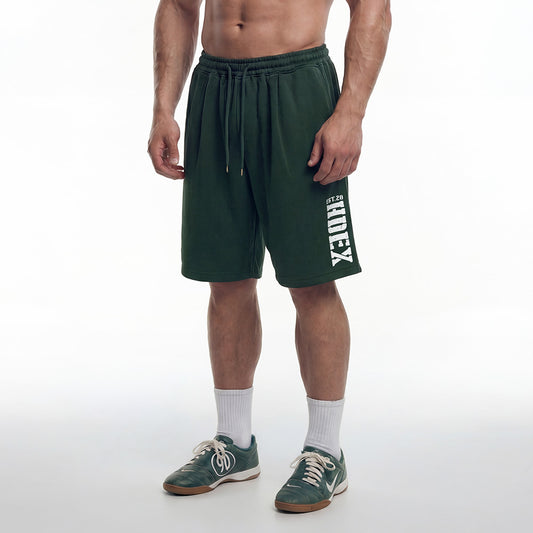 【新品早鳥優惠】Classic Pintuck 透氣網眼運動短褲 綠色